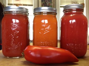 heirloom tomato sauce canning preserves cooking