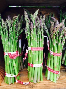 asparagus bunches
