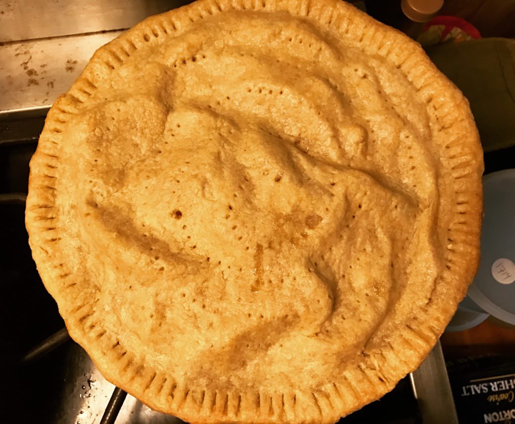 golden pie crust
